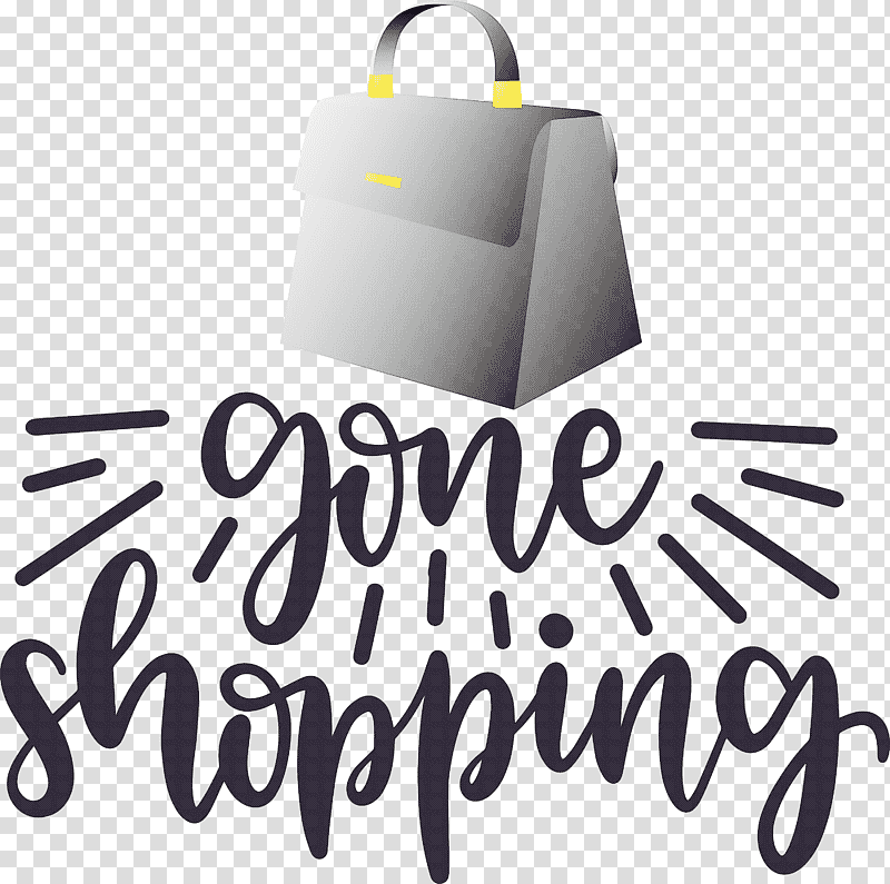 Gone Shopping Shopping, Logo, Meter, Handbag transparent background PNG clipart