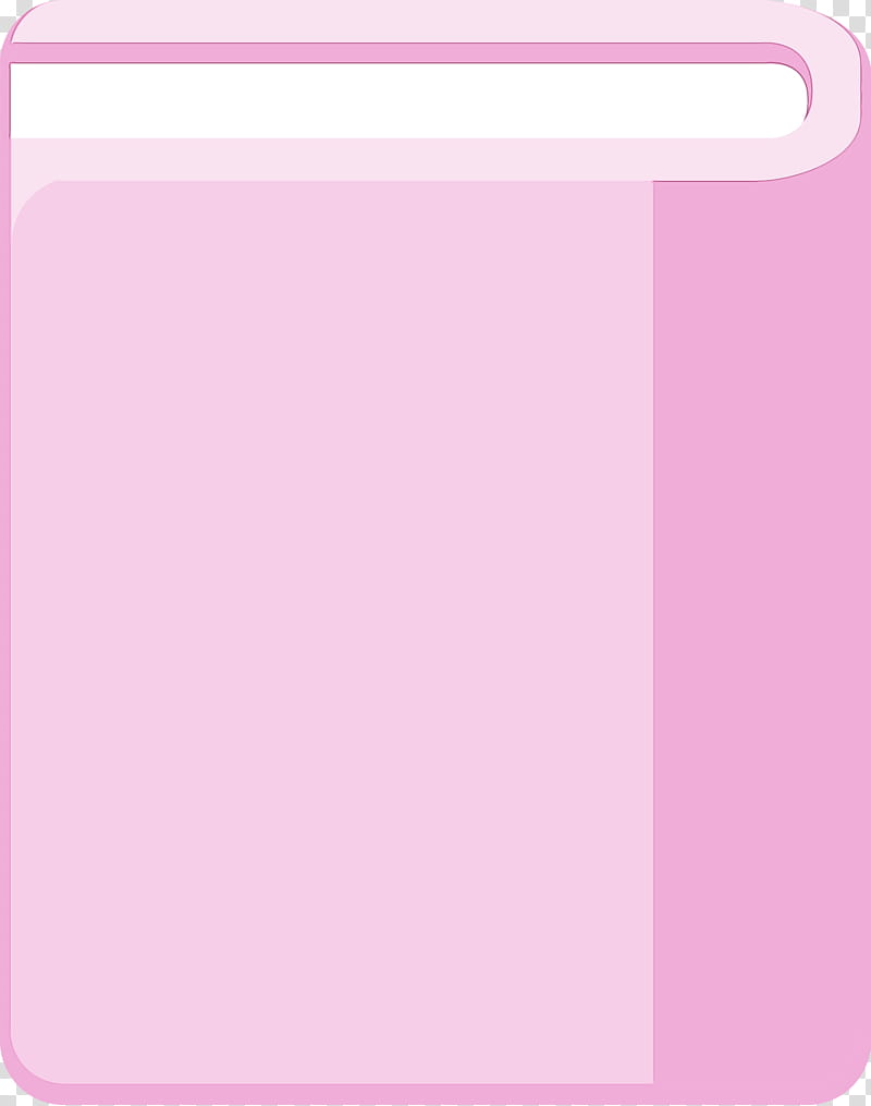 pink material property magenta rectangle square, Cartoon Book, School Supplies, Watercolor, Paint, Wet Ink transparent background PNG clipart