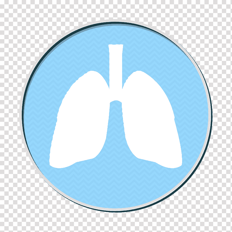 Smoking icon Lung icon Lungs icon, Logo, Symbol, Chemical Symbol, Circle, Meter, Microsoft Azure transparent background PNG clipart