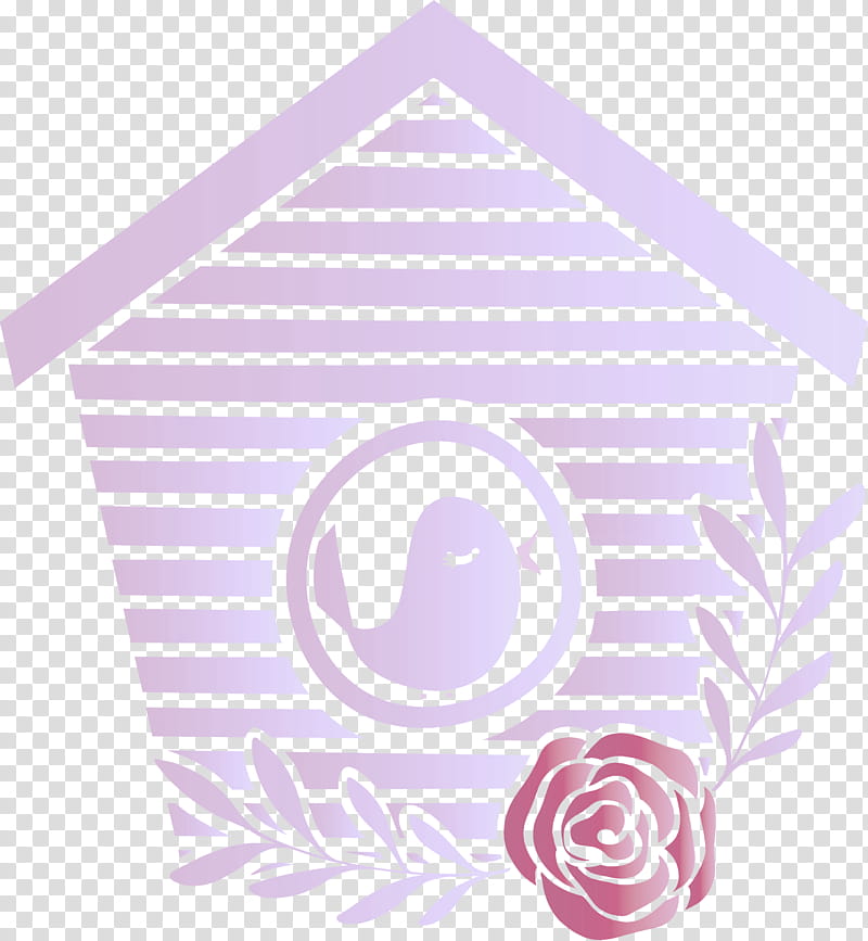 pink purple violet pattern logo, Cute Cartoon Bird, Bird House, Magenta transparent background PNG clipart