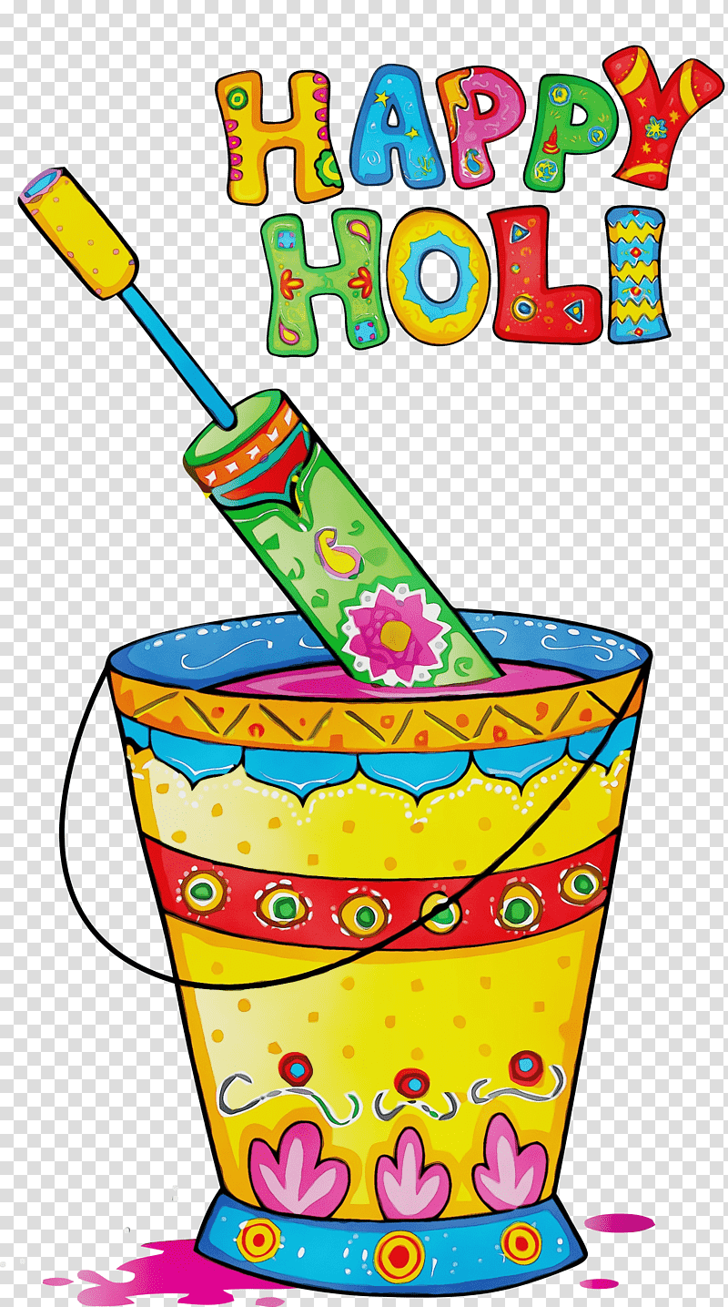 Holi, Happy Holi, Watercolor, Paint, Wet Ink, Text, Highdefinition Video transparent background PNG clipart