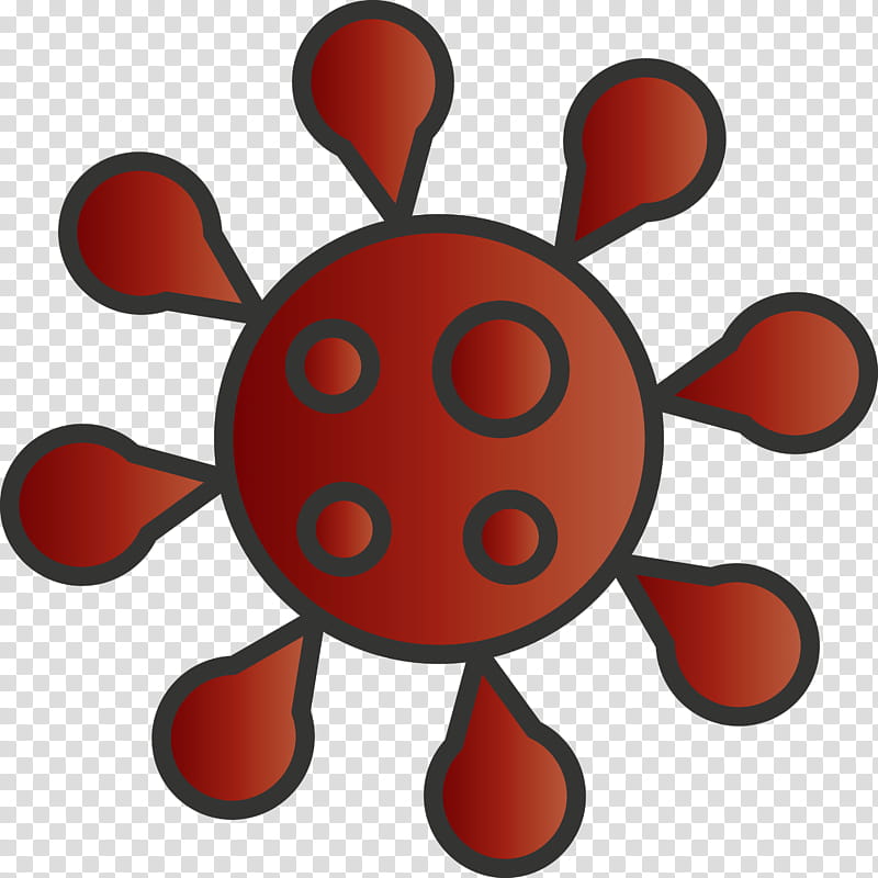 coronavirus covid virus, Red, Orange, Cartoon, Turtle, Circle, Smile transparent background PNG clipart