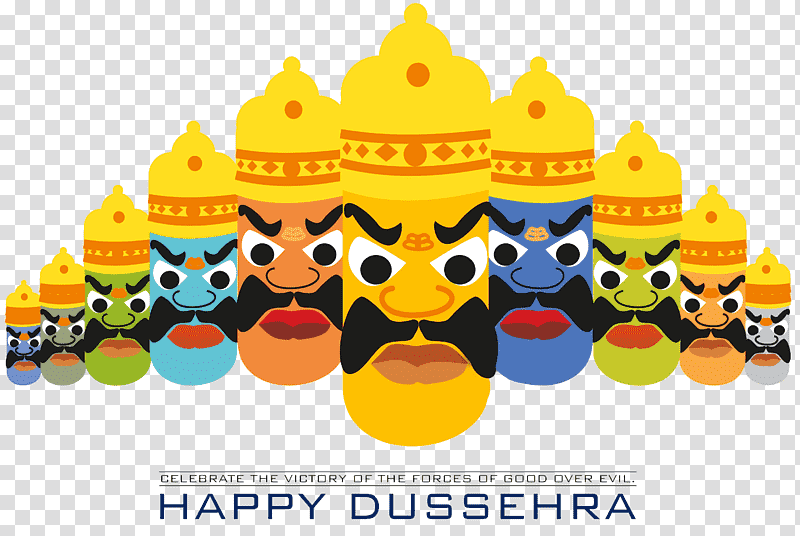 Dussehra Dashahra Dasara, Navaratri, Durga Puja, Ravan, Krishna Janmashtami, Kullu Dussehra, Festival transparent background PNG clipart