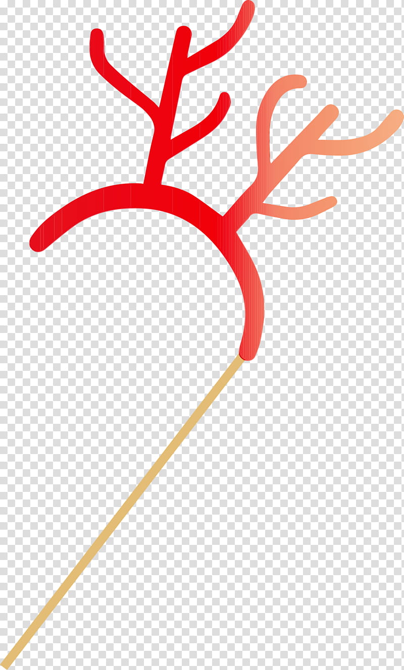 line meter antler mathematics geometry, Christmas Sign, Watercolor, Paint, Wet Ink transparent background PNG clipart