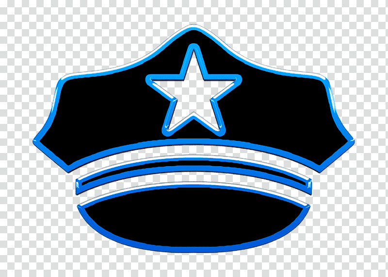 icon Police icon Hat of a policeman icon, Royaltyfree, Headgear, Logo, Peaked Cap transparent background PNG clipart