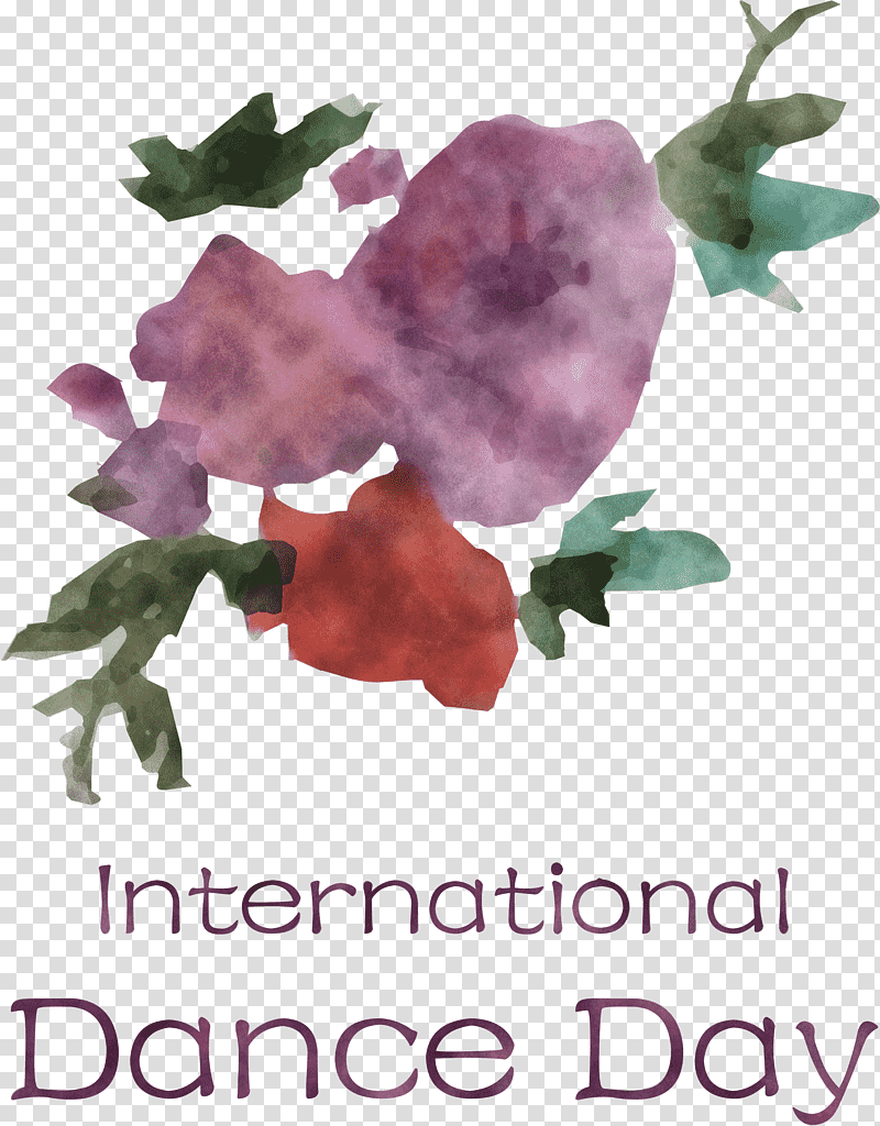 International Dance Day Dance Day, Flower, Rose Family, Leaf, Petal, Flora, Meter transparent background PNG clipart