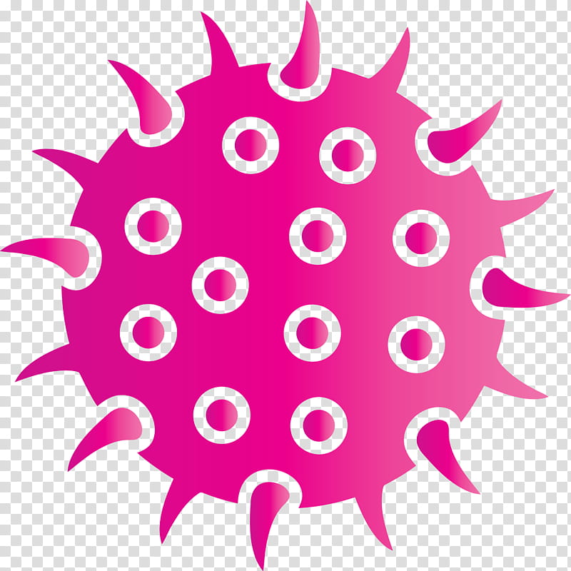 Bacteria germs virus, Pink, Magenta, Circle transparent background PNG clipart