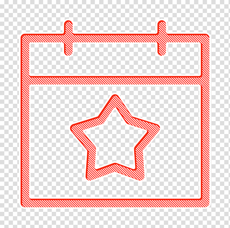 Star icon Event icon Calendar and Date icon, Nampa, Christmas Day, Housekeeping, Christmas Tree, System, Disability transparent background PNG clipart