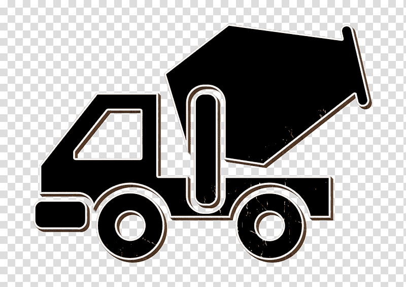 Concrete icon Building trade icon transport icon, Concrete Mixer, Construction, Civil Engineering, Retaining Wall, Stamped Concrete, General Contractor transparent background PNG clipart