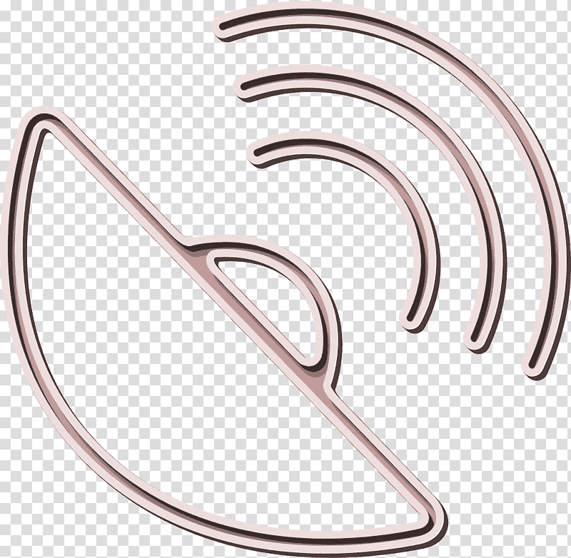 Signal symbol icon Mobile Phones icon Radar icon, Interface Icon, Line, Meter, Recreation, Jewellery, Human Body transparent background PNG clipart