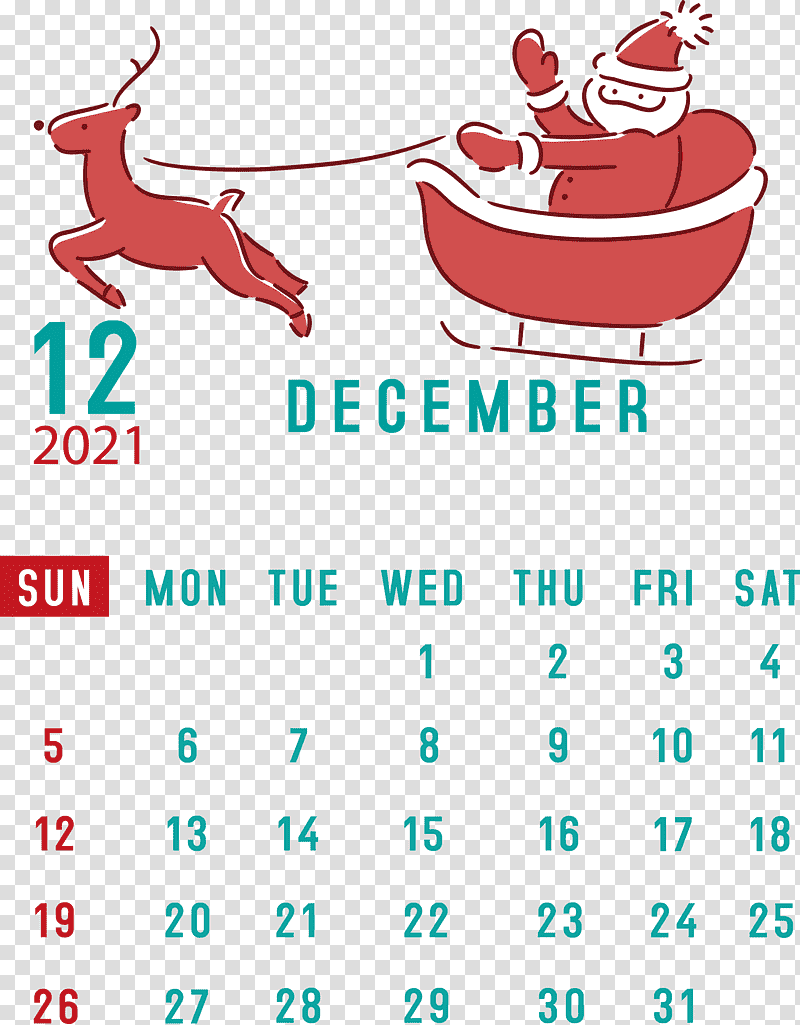 December 2021 Printable Calendar December 2021 Calendar, January Calendar, Calendar System, Calendar Year, Month, Public Holiday, 2019 transparent background PNG clipart