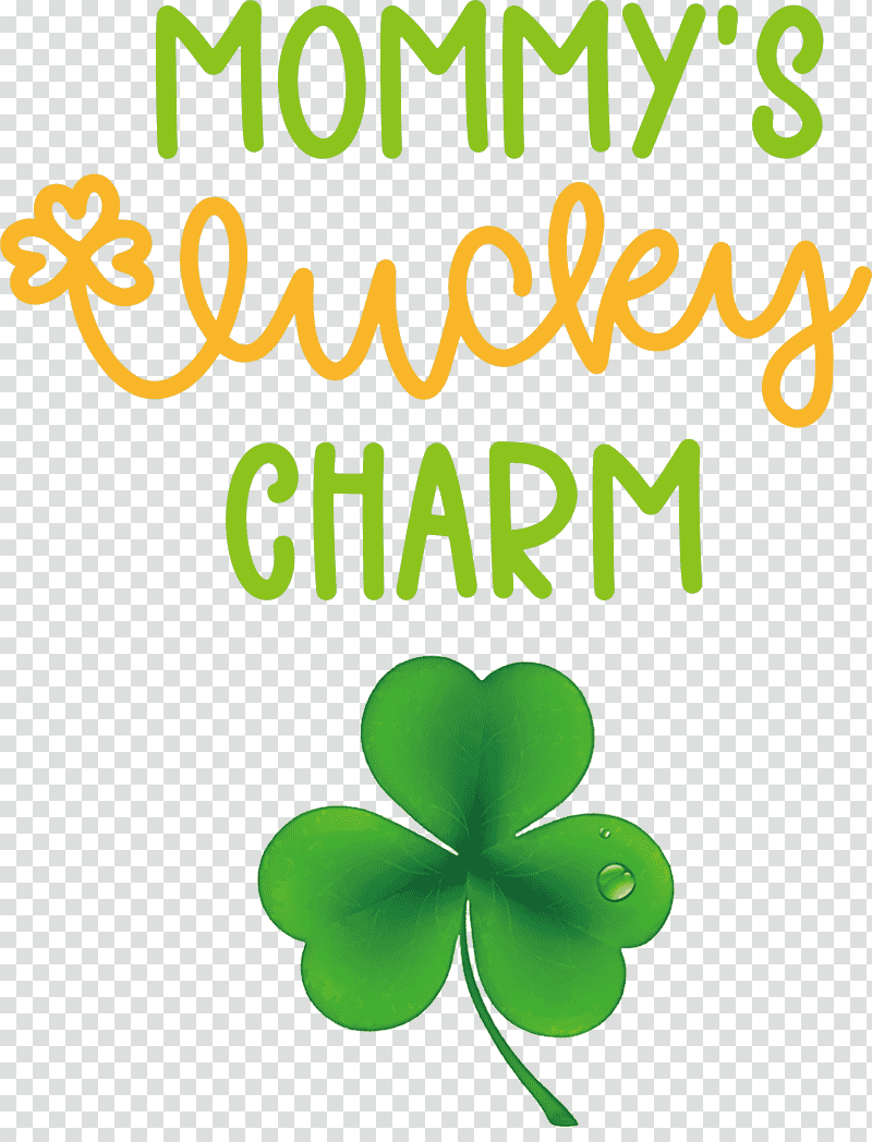 Lucky Charm Patricks Day Saint Patrick, Leaf, Flower, Petal, Shamrock, Green, Meter transparent background PNG clipart