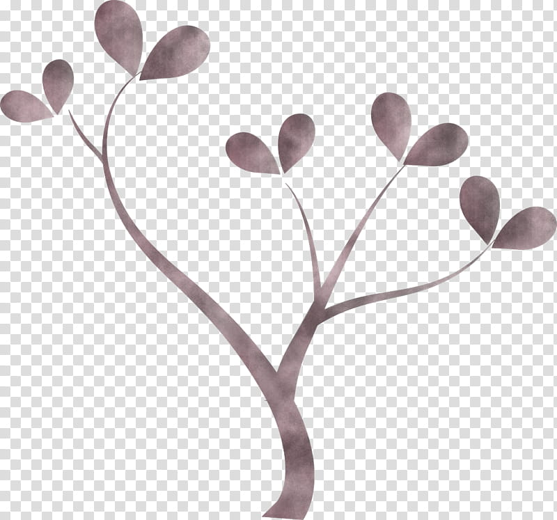 flower branch plant leaf pedicel, Cartoon Tree, Abstract Tree, Tree , Tulip, Plant Stem, Petal, Cut Flowers transparent background PNG clipart