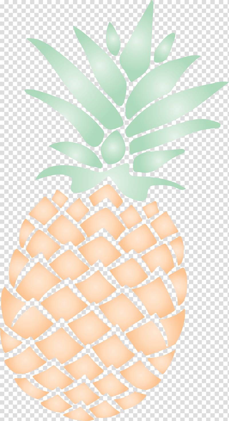 pineapple tropical summer, Summer
, Flowerpot, Mtree, Line transparent background PNG clipart