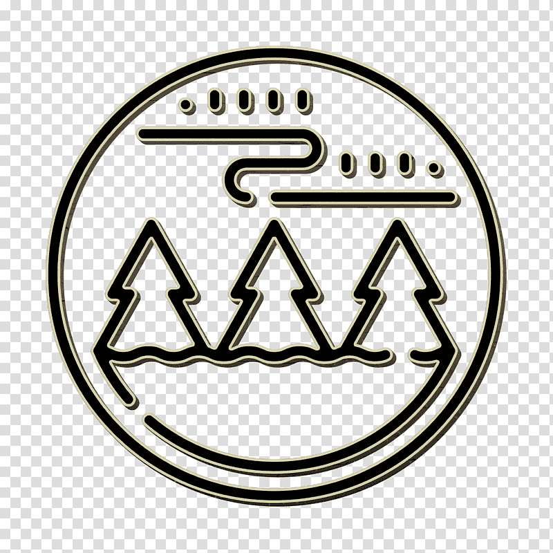 Aurora borealis icon Landscapes icon, Computer, Logo, Text, Symbol transparent background PNG clipart