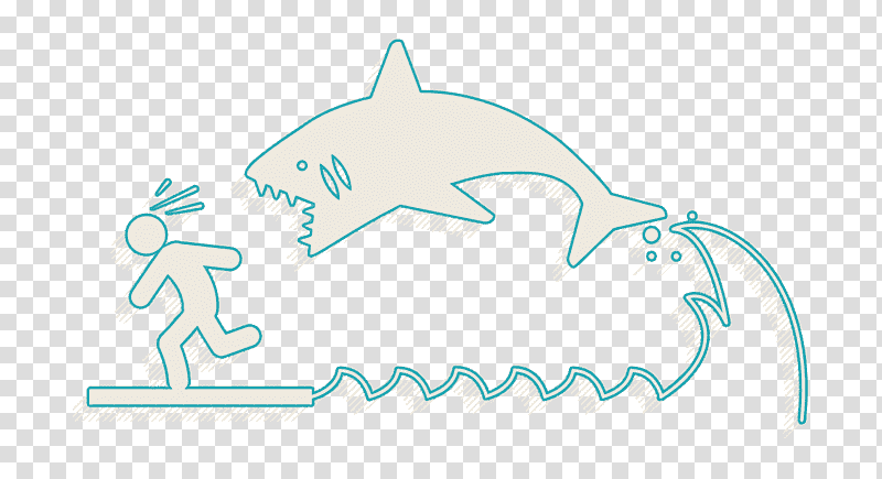 people icon Fish icon Shark attack icon, Humans Icon, Logo, Meter, Creature, Science, Biology transparent background PNG clipart