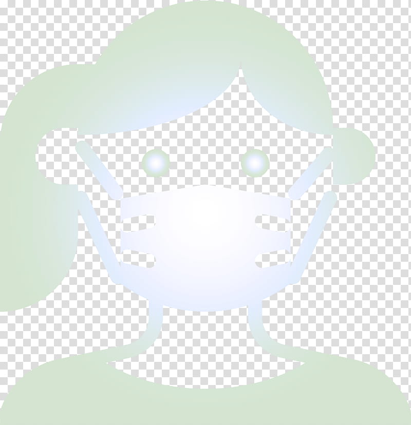 wearing mask, Face, Cartoon, Head, Green, Animation, Smile transparent background PNG clipart