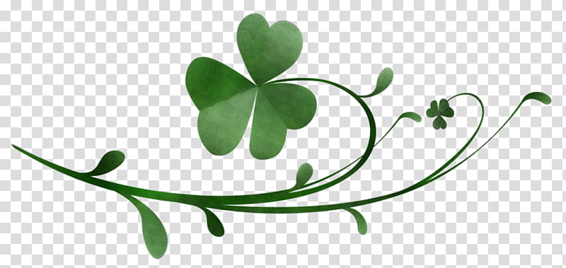 St. Patrick's Day Shamrock vine, Maundy Thursday, World Thinking Day, International Womens Day, World Water Day, World Down Syndrome Day, Earth Hour, Red Nose Day transparent background PNG clipart