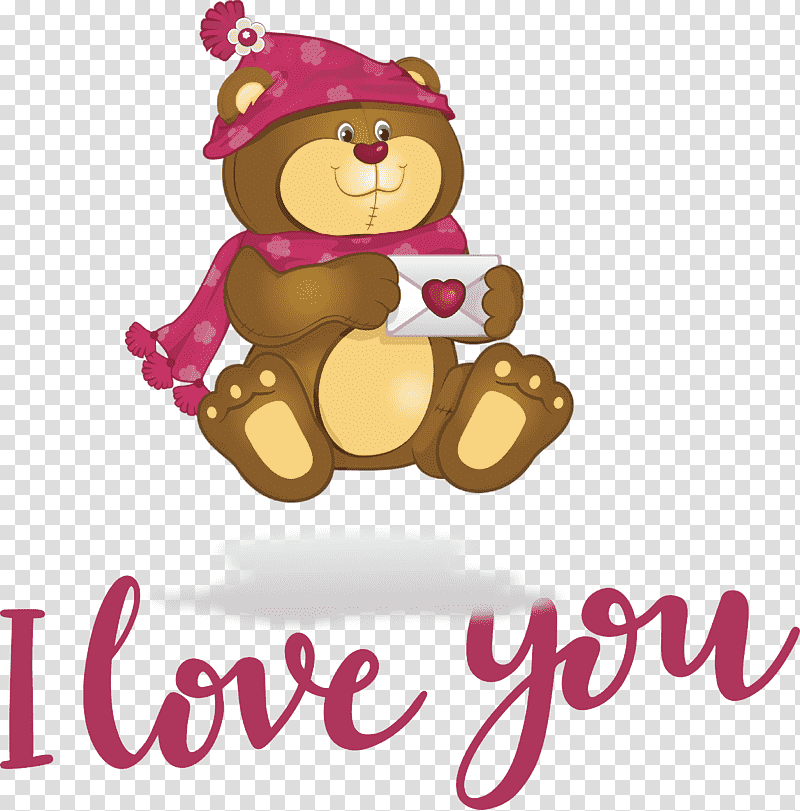 I Love You Valentines Day, Bears, Giant Panda, Teddy Bear, Stuffed Toy, Drawing, Cartoon transparent background PNG clipart