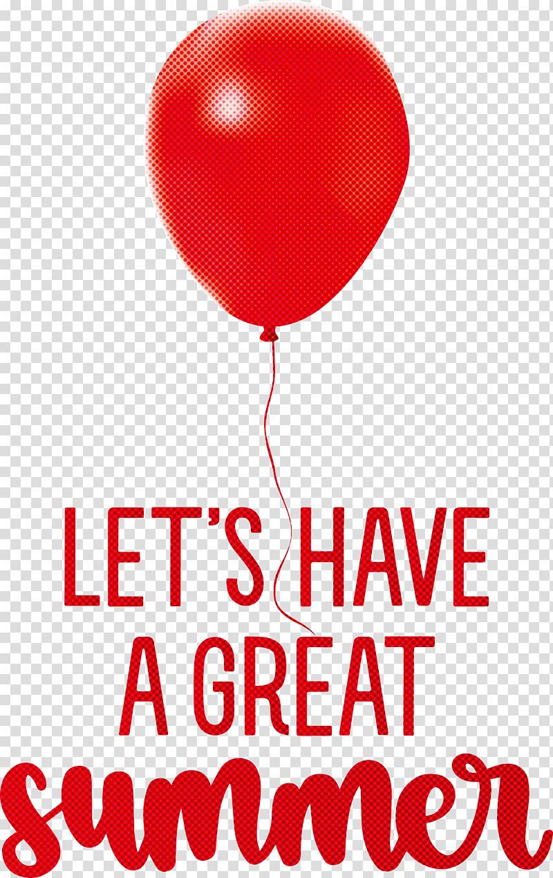 Great Summer Summer, Summer
, Balloon, Warning Label, Red, Line, Meter transparent background PNG clipart