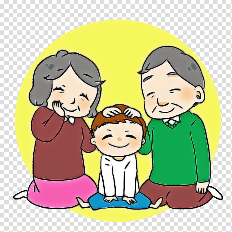 Premium Vector | Grandmother, grandfather, grandchildren, family,  generation concept. hand drawn happy big family with grandmother and  grandfather concept sketch.