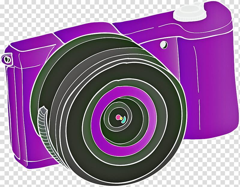 Camera lens, Cartoon Camera, Vintage Camera, Retro Camera, Mirrorless Interchangeablelens Camera, Digital Camera, Instant Camera, Viewfinder transparent background PNG clipart