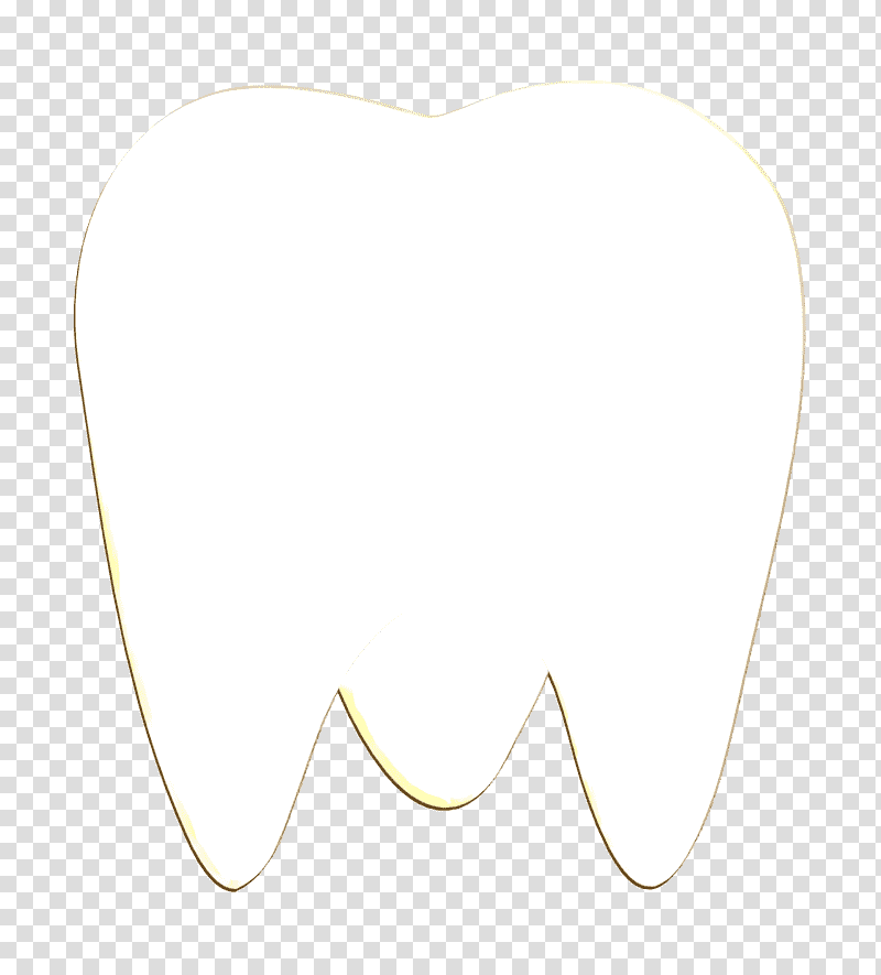 Tooth icon Medical Asserts icon, Black, Heart transparent background PNG clipart