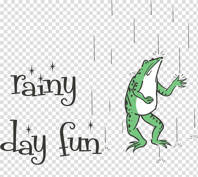 Raining rainy day rainy season, Frogs, Logo, Cartoon, Green, Meter, Line transparent background PNG clipart