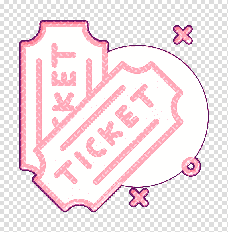 Carnival icon Ticket icon Access icon, Em transparent background PNG clipart