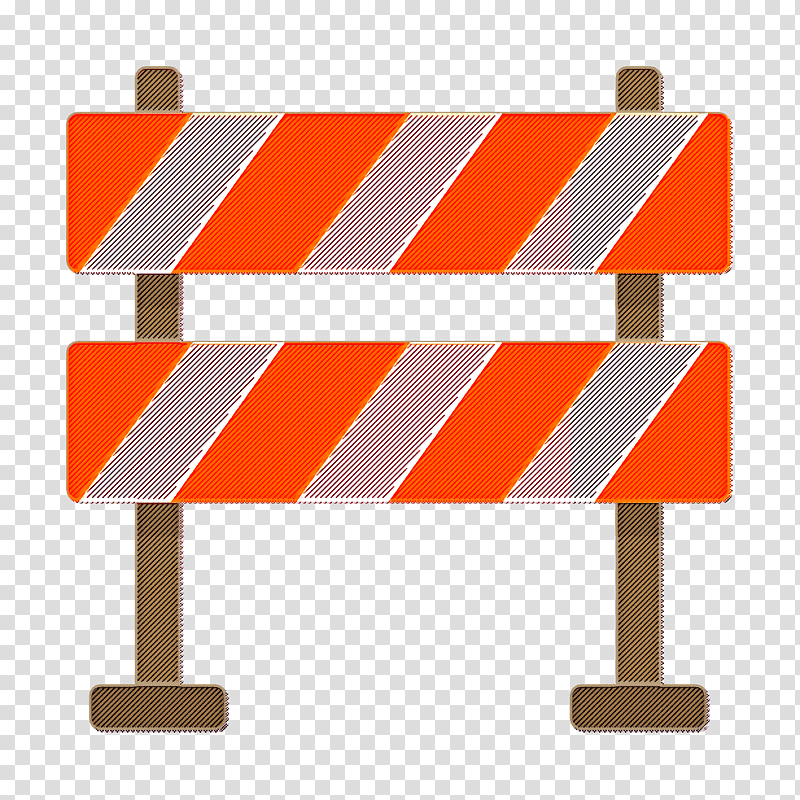 Fence icon Constructions icon Construction and tools icon, Traffic Sign, Line, Meter, Mathematics, Geometry transparent background PNG clipart