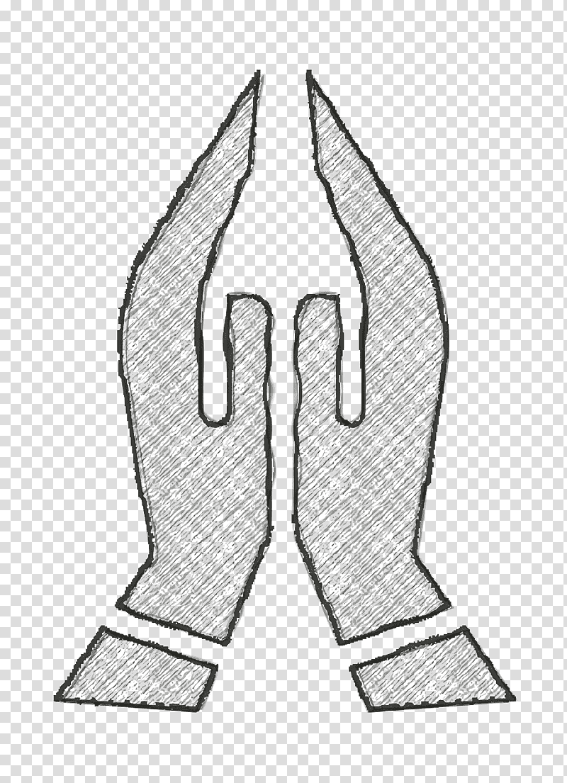 Solid Hindu Elements icon Prayer icon Pray icon, Gestures Icon, Shoe, Line Art, Superdry Mens Monochrome Tshirt Black Size M, Hm, Fashion transparent background PNG clipart