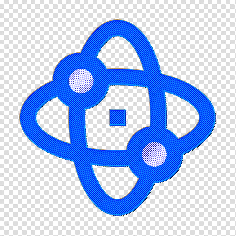 Atom icon Physics and Chemistry icon, Pointer, Pictogram transparent background PNG clipart