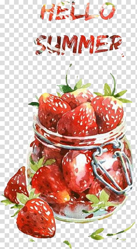 Strawberry, Strawberries, Food, Natural Foods, Fruit, Fruit Preserve, Superfood, Plant transparent background PNG clipart