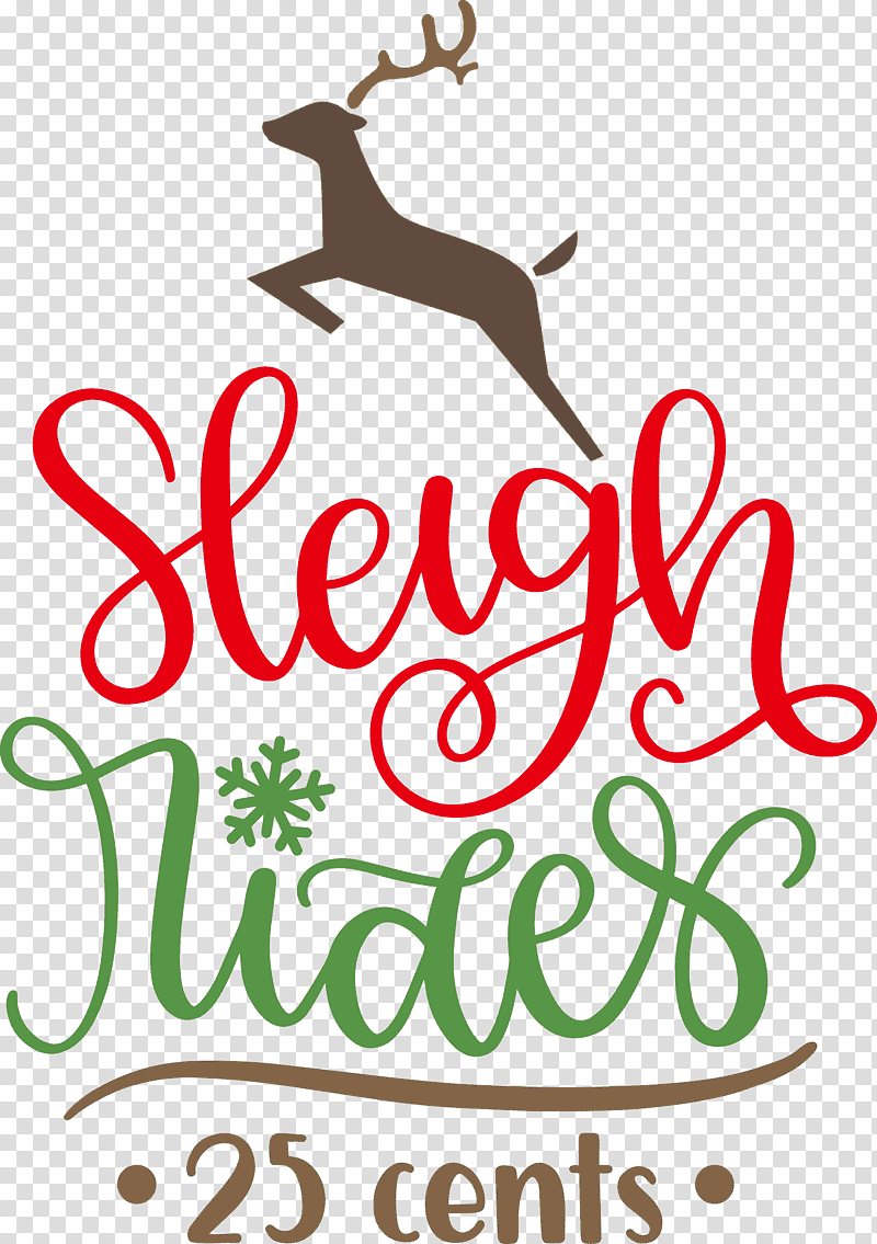Sleigh Rides Deer reindeer, Christmas , Meter, Logo, Christmas Tree, Rotating Savings And Credit Association, Flora transparent background PNG clipart