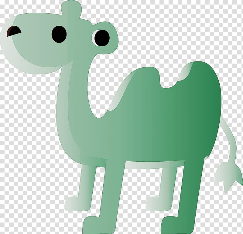 Llama, Abstract Camel, Watercolor Camel, Green, Camelid, Cartoon, Animal Figure, Live transparent background PNG clipart