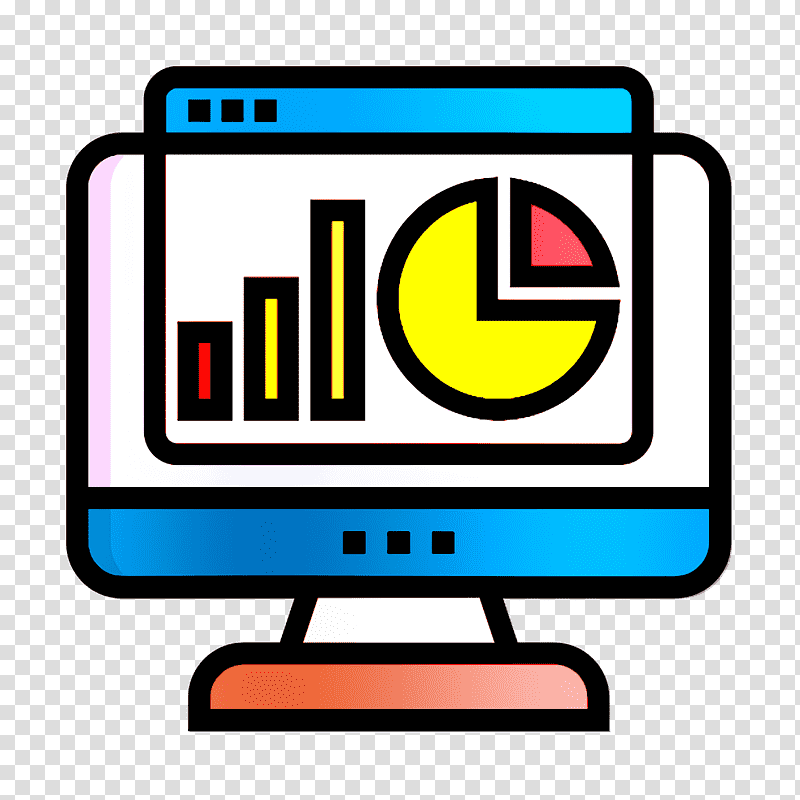 Ecommerce icon Statistics icon Result icon, Marketing, Digital Display Advertising, Computer Monitor, Distribution, Logo, Talent Community transparent background PNG clipart