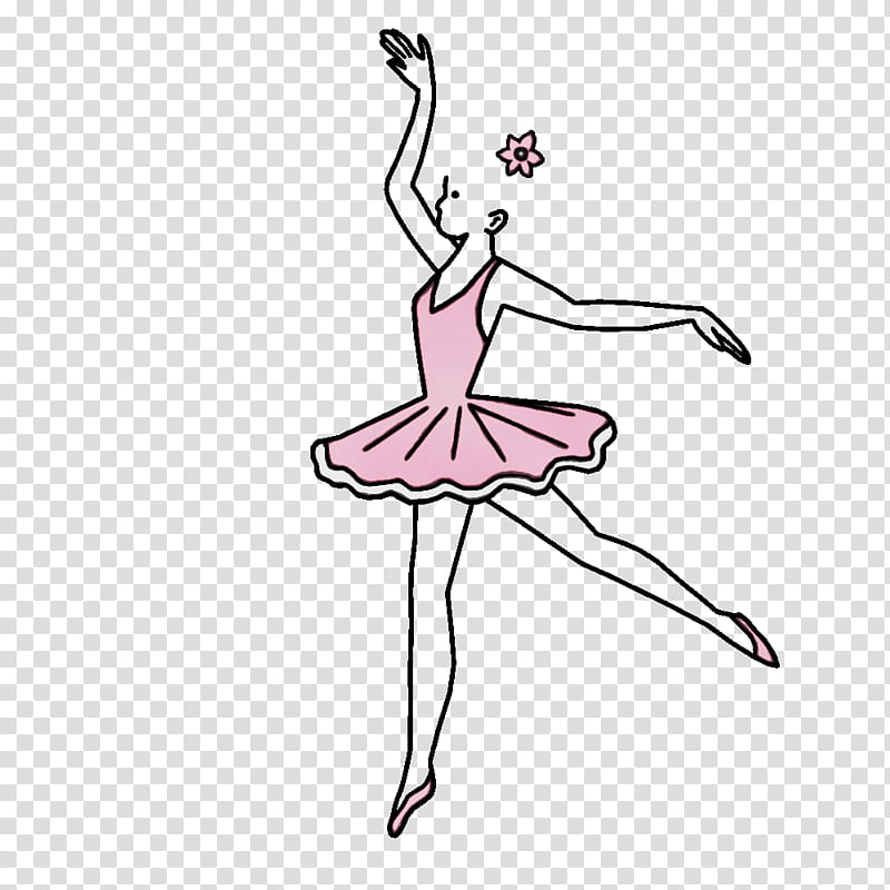 ballet drawing shoe cartoon costume, Watercolor, Paint, Wet Ink, M02csf, Line, Joint, Point transparent background PNG clipart