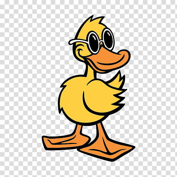 bird duck cartoon ducks, geese and swans yellow, Ducks Geese And Swans, Beak, Water Bird, Line, Waterfowl, Pleased, Line Art transparent background PNG clipart