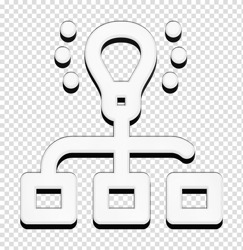 Design Thinking icon Flow icon Diagram icon, Logo, Symbol, Line, Meter, Padlock, Geometry transparent background PNG clipart