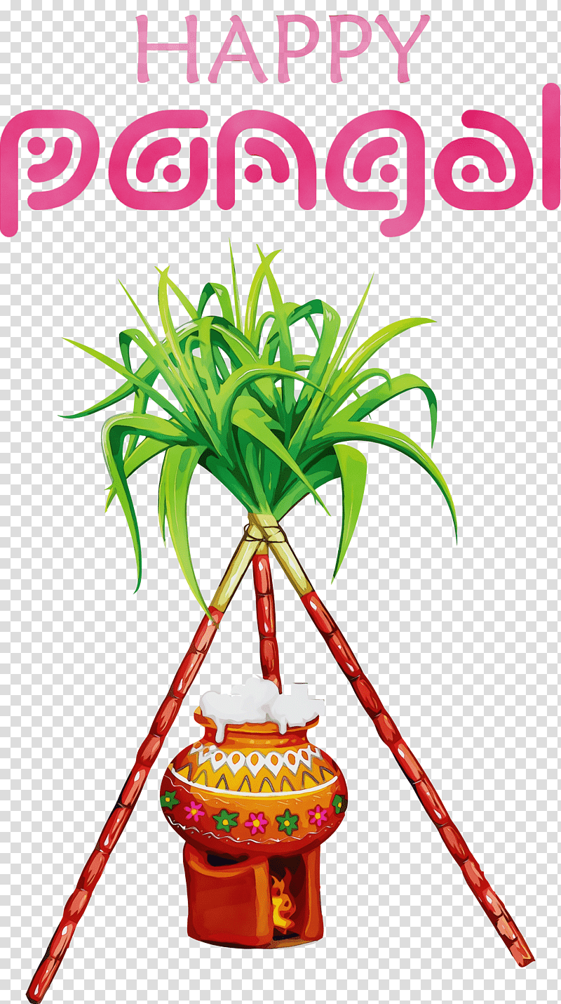 sugarcane juice sugarcane saccharum officinarum sugar sugarcane mill, Pongal, Happy Pongal, Watercolor, Paint, Wet Ink, Sugarcane Harvester transparent background PNG clipart