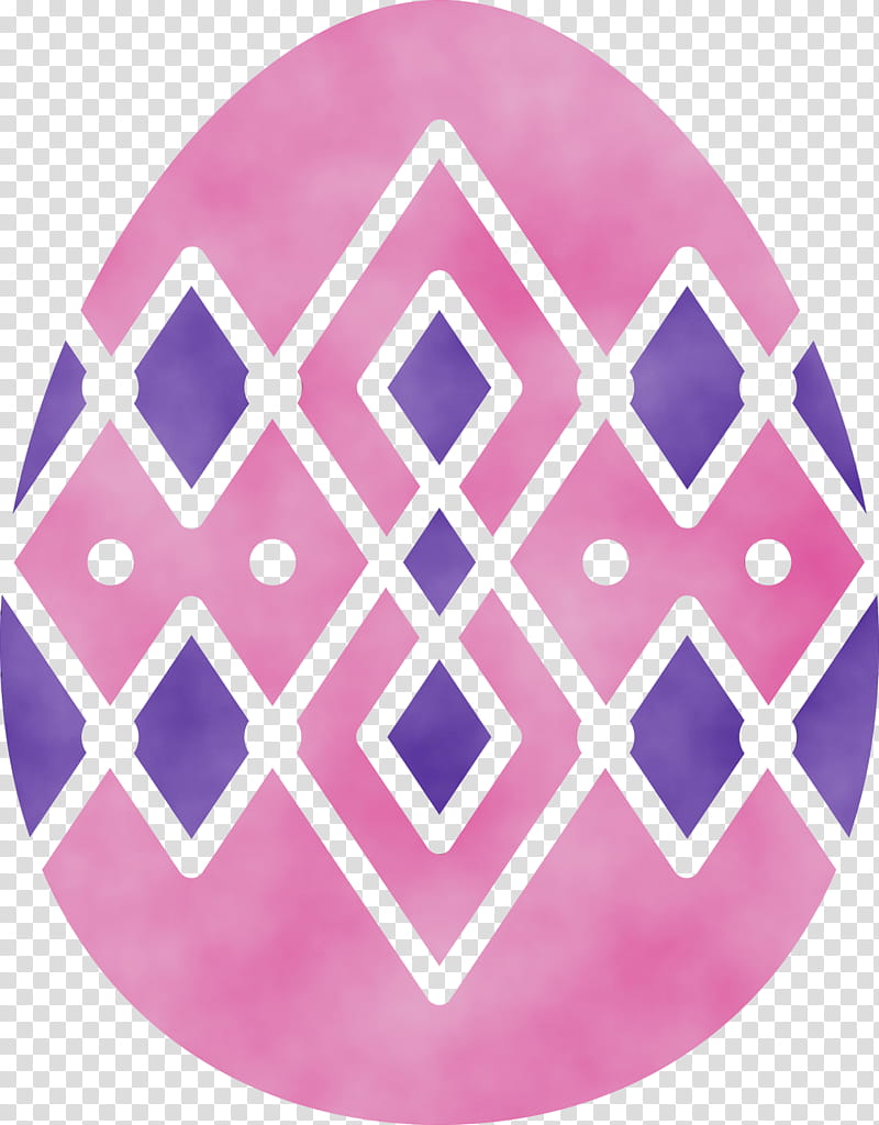 pink violet purple magenta pattern, Retro Easter Egg, Easter Day, Watercolor, Paint, Wet Ink, Circle transparent background PNG clipart