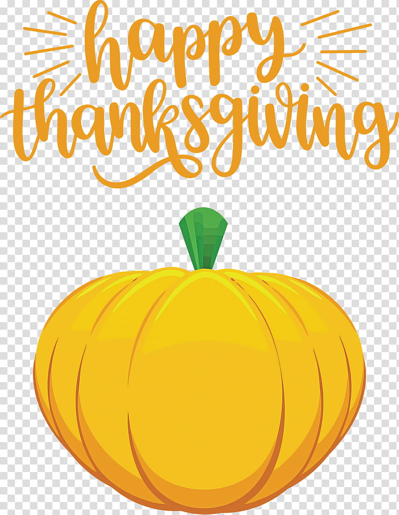 Happy Thanksgiving, Happy Thanksgiving , Calabaza, Squash, Winter Squash, Yellow, Line transparent background PNG clipart