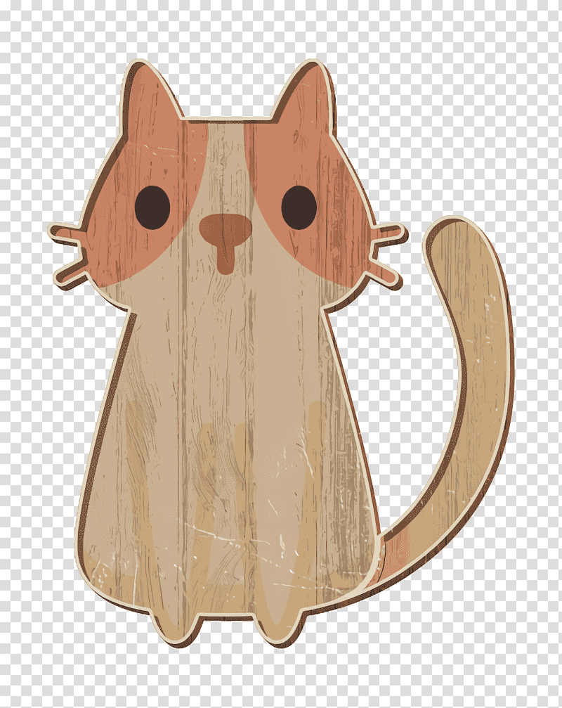 Cat icon Animals icon, Whiskers, M083vt, Tail, Computer Mouse, Wood, Cartoon transparent background PNG clipart