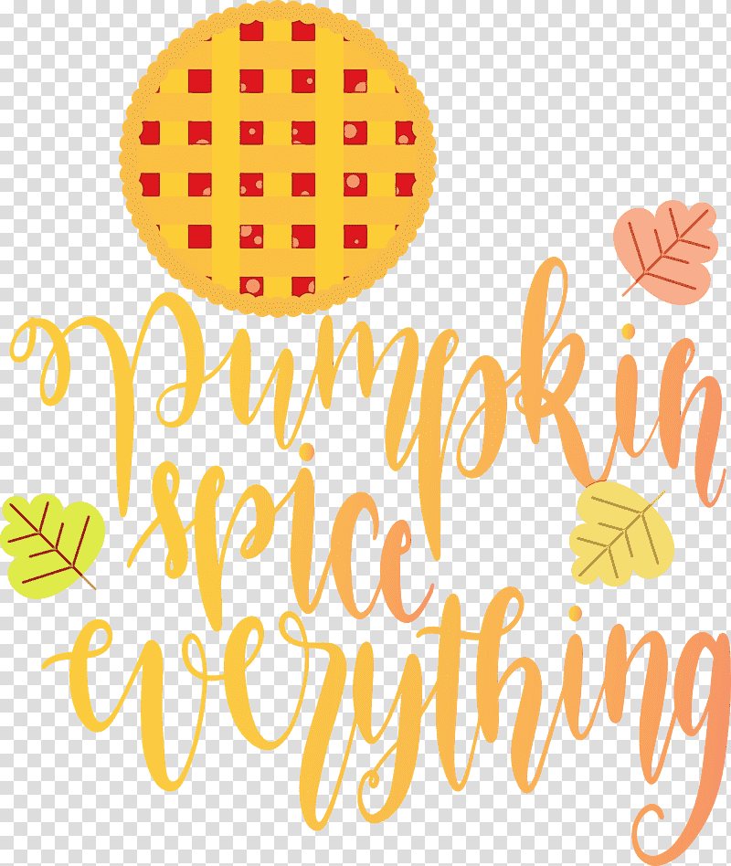 cut flowers petal yellow meter line, Pumpkin Spice Everything, Thanksgiving, Autumn, Watercolor, Paint, Wet Ink transparent background PNG clipart