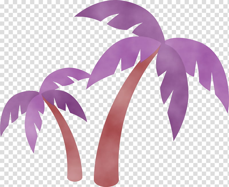 leaf purple font meter plant structure, Beach, Summer
, Vacation, Watercolor, Paint, Wet Ink, Plants transparent background PNG clipart