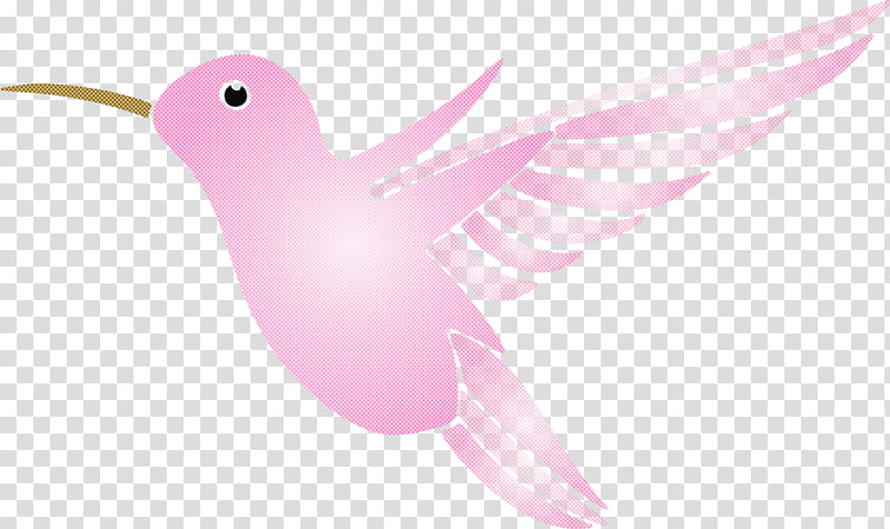Hummingbird, Cartoon Bird, Cute Bird, Pink, Beak, Wing, Pollinator, Rufous Hummingbird transparent background PNG clipart