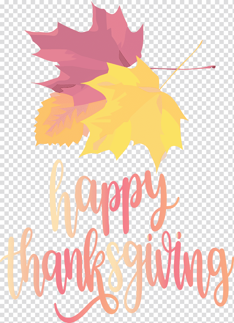 Happy Thanksgiving Autumn Fall, Happy Thanksgiving , Floral Design, Leaf, Maple Leaf, Petal, Tree transparent background PNG clipart