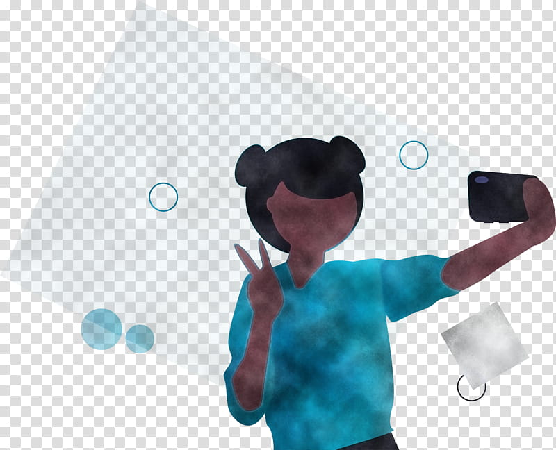 Taking selfie girl camera, Phone, Cartoon, Animation, Gesture transparent background PNG clipart