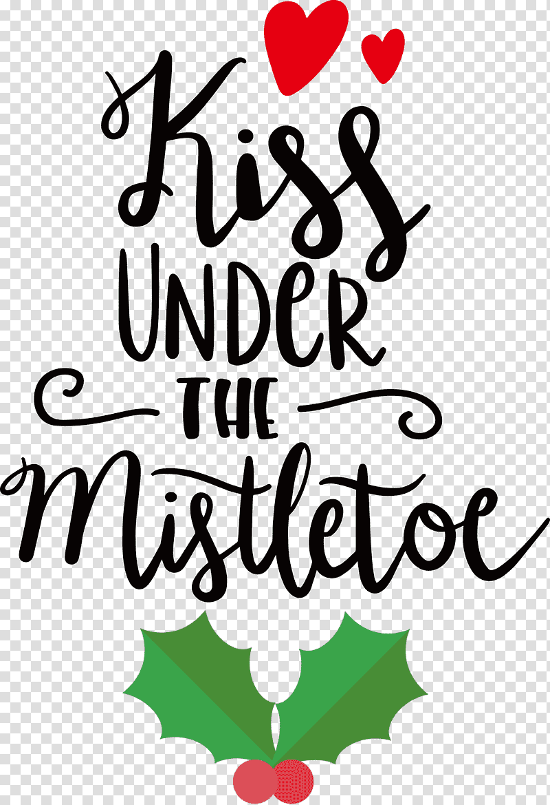 Kiss Under the Mistletoe Mistletoe, Logo, Leaf, Floral Design, Meter, Line, Mtree transparent background PNG clipart