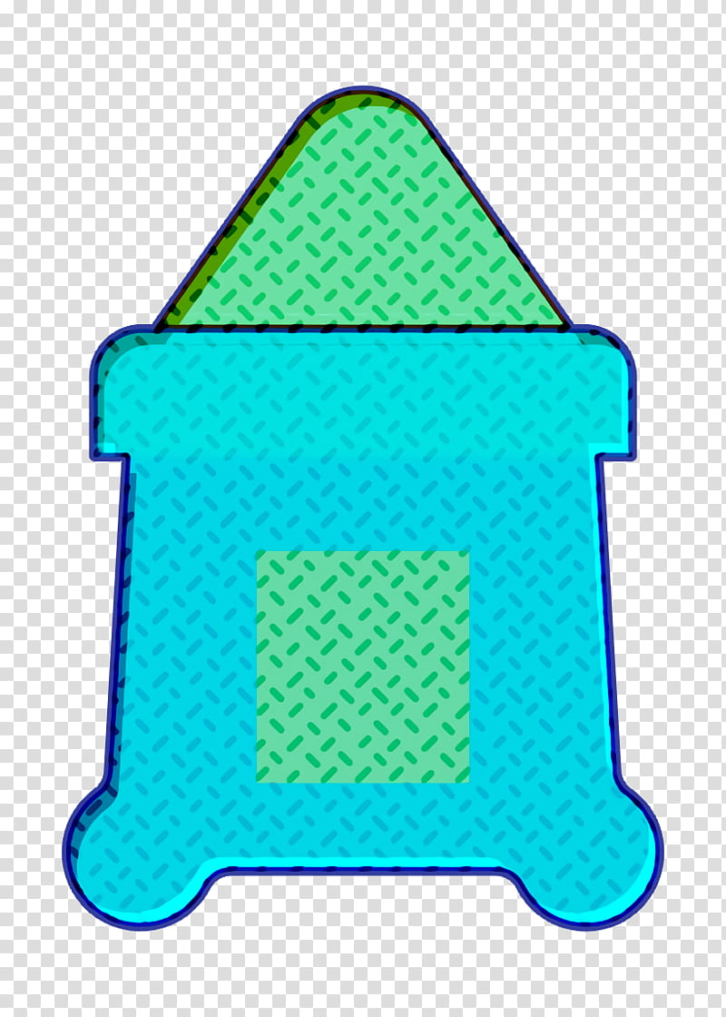 Grain icon Cultivation icon Sack icon, Turquoise, Aqua transparent background PNG clipart